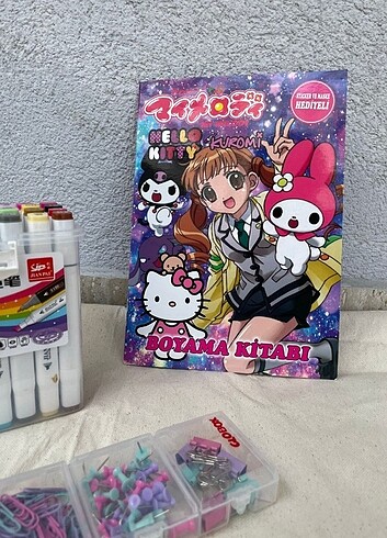 Hello Kitty Boyama Kitabı