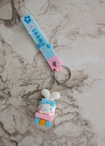 Cinnamoroll Silikon Anahtarlık