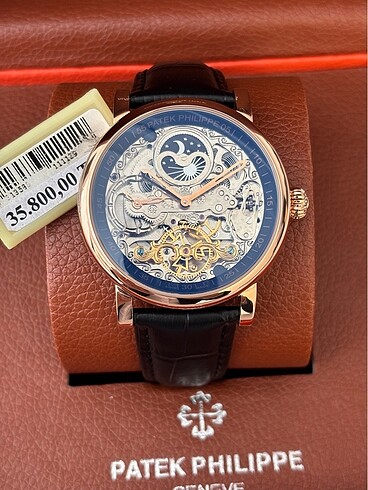 PATEK PHILIPPE OTOMATİK 18K ALTIN KAPLAMA