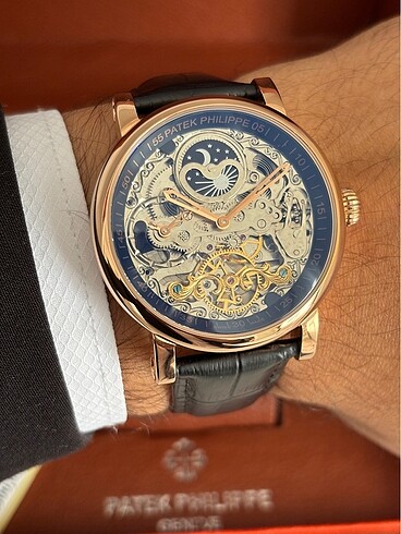  Beden PATEK PHILIPPE OTOMATİK 18K ALTIN KAPLAMA