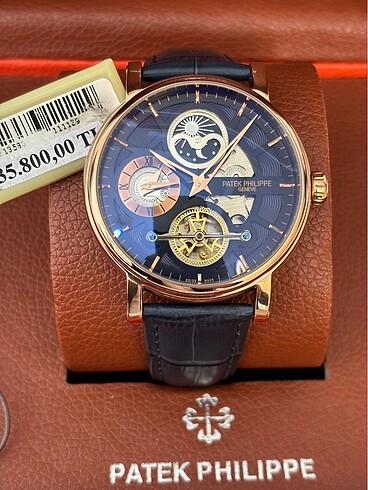 PATEK PHILIPPE OTOMATİK 18K ALTIN KAPLAMA