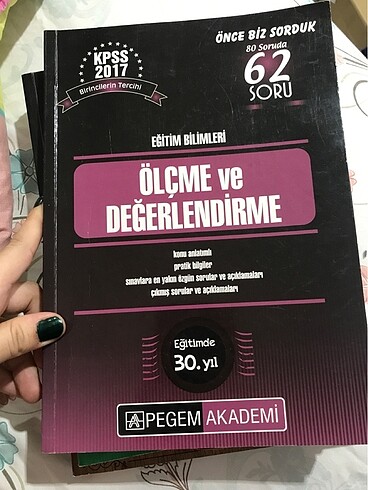 KPSS ölçme ve değerlendirme kitabı