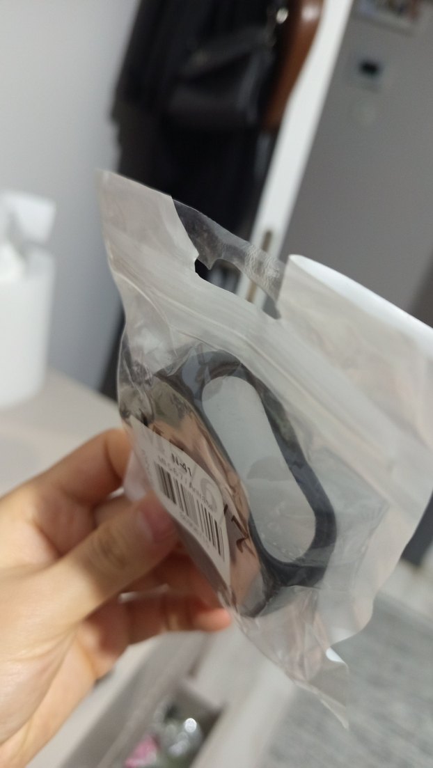 Pembe ve siyah Pastel Akıllı Bileklik kılıfı - Görsel 3