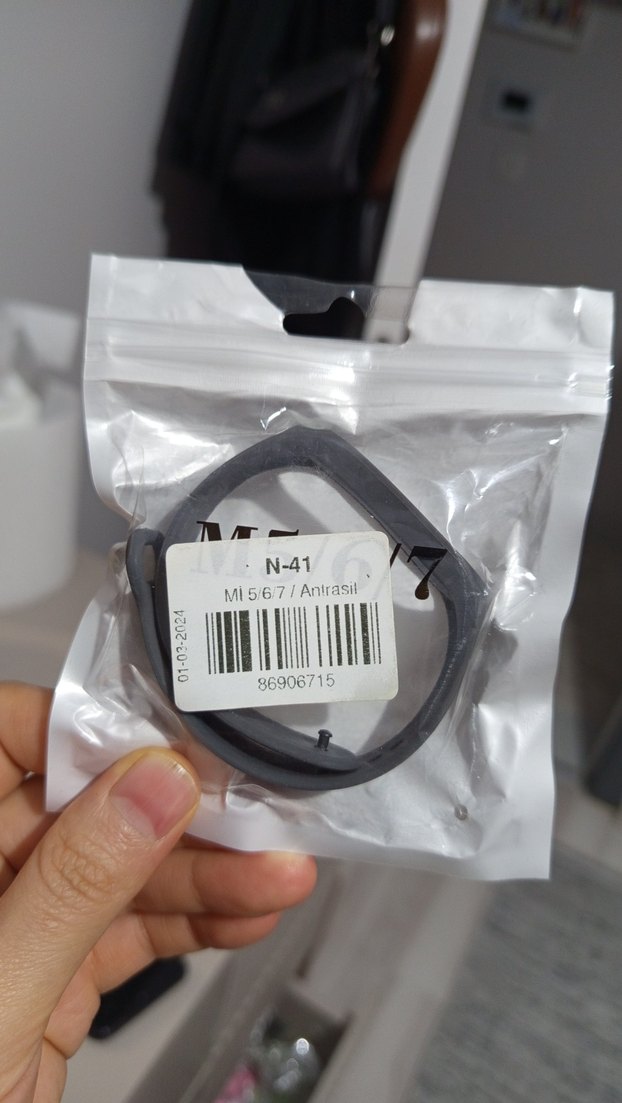 Pembe ve siyah Pastel Akıllı Bileklik kılıfı - Görsel 4