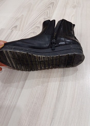 Kadın Siyah Blok Topuk Bot - Görsel 8