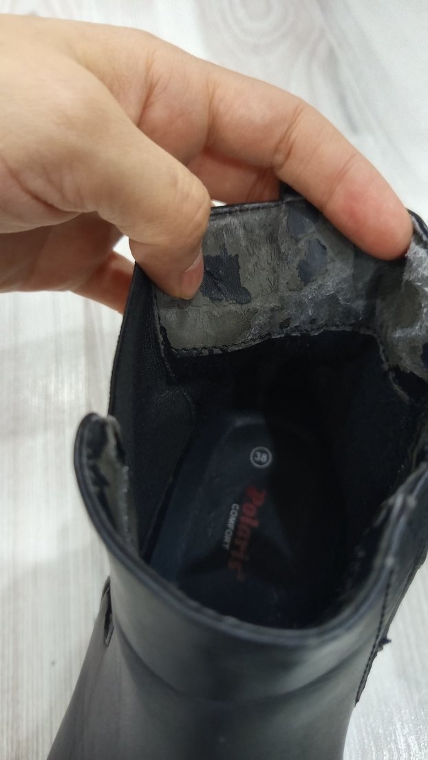 Kadın Siyah Blok Topuk Bot - Görsel 5