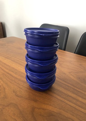 #Tupperware şeker kaplar 5li set - Görsel 2