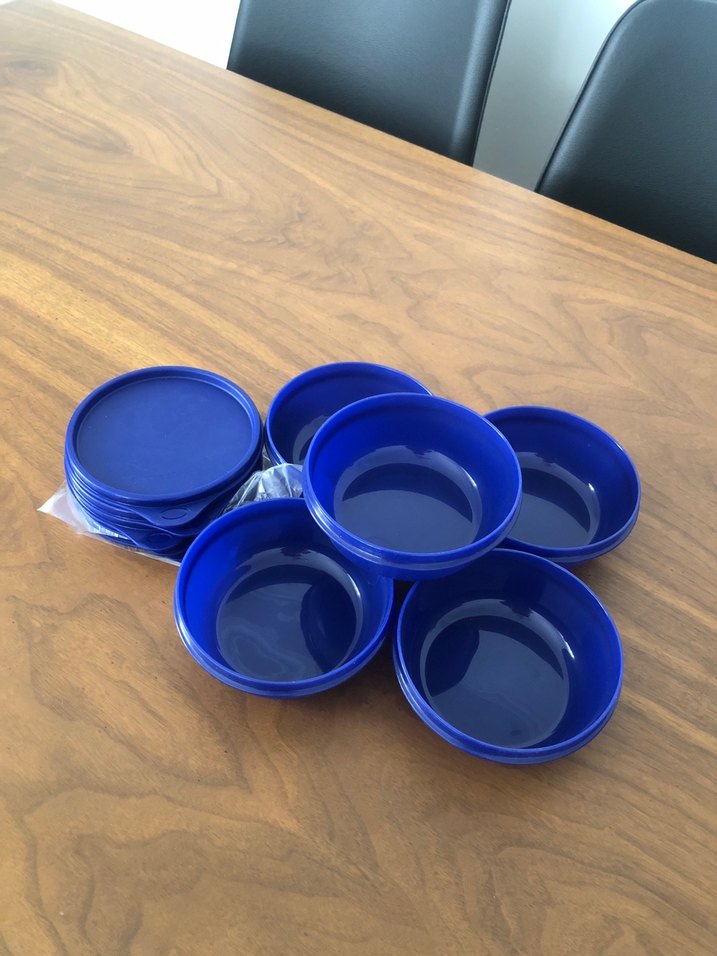 #Tupperware şeker kaplar 5li set - Görsel 3