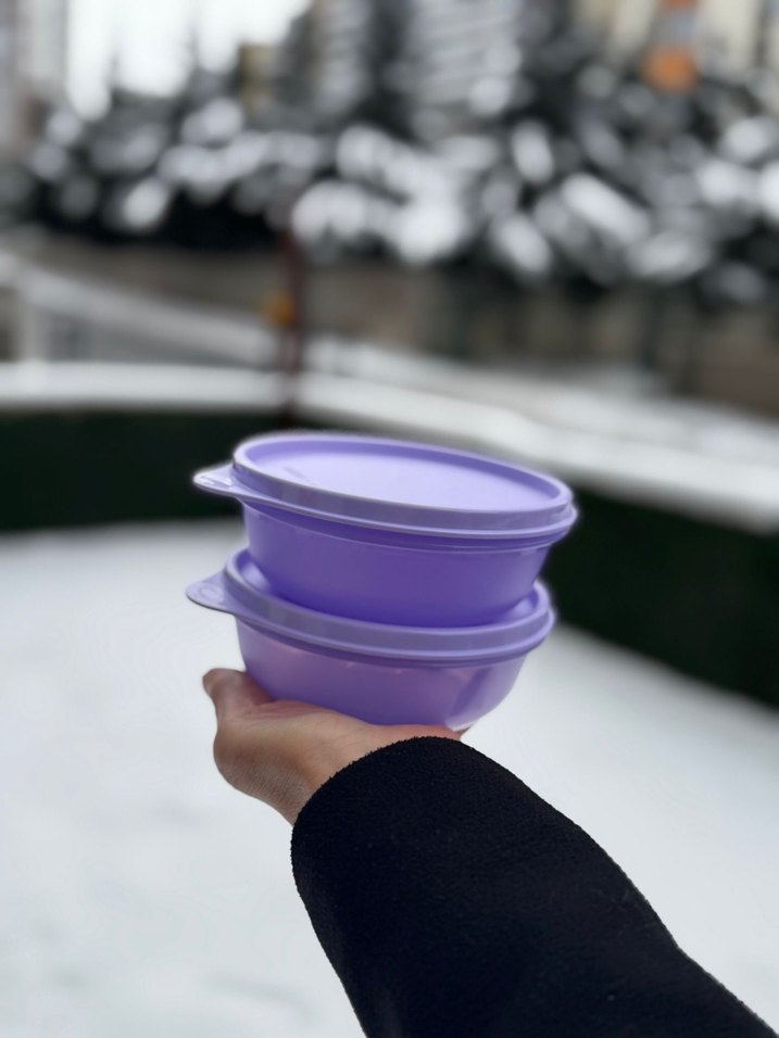 Tupperware şeker kaplar 300 ml (4 adet) - Görsel 3