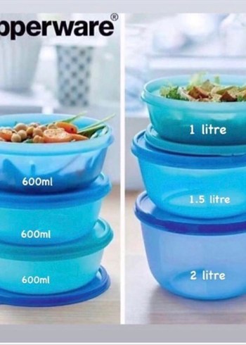 Beden #Tupperware şeker kaplar 4 farklı set
