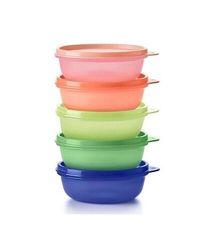 Tupperware şeker kaplar 5?li set