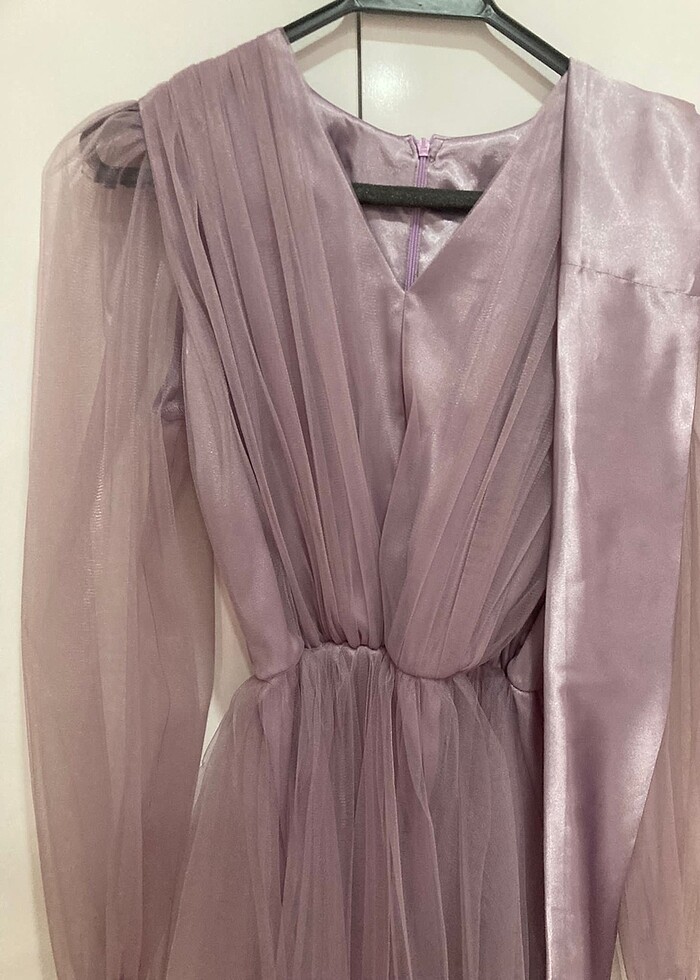 Tüllü elbise - Görsel 4