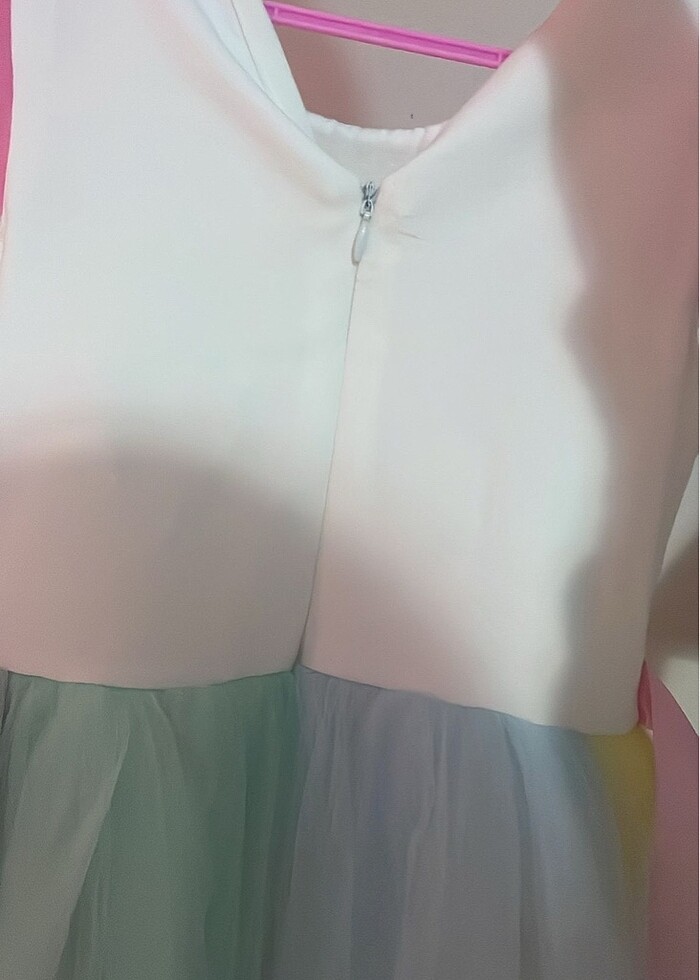 Tüllü elbise - Görsel 4