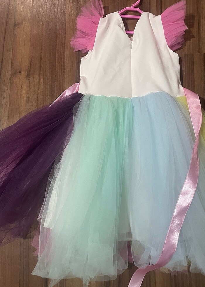 Tüllü elbise - Görsel 3