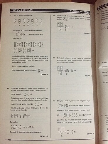 Matematik çözümlü soru bankası - Görsel 5