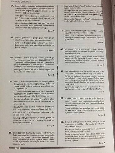 Matematik Fen Bilimleri soru ve çözümleri - Görsel 3