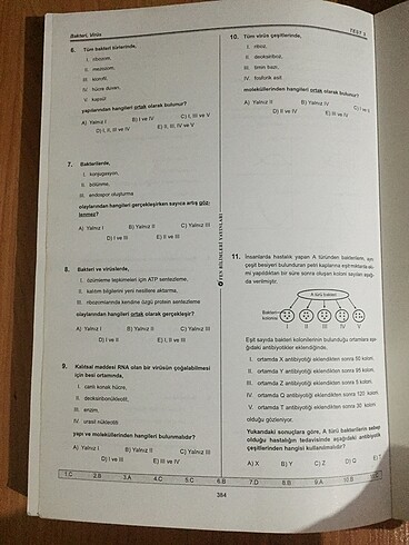 Fen Bilimleri Soru Bankası - Görsel 3