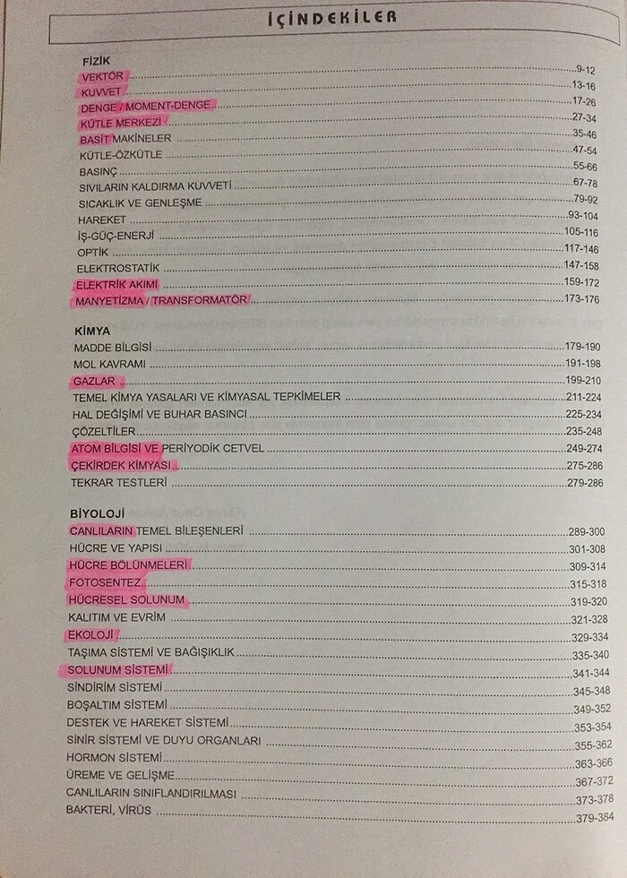 Fen Bilimleri Soru Bankası - Görsel 2