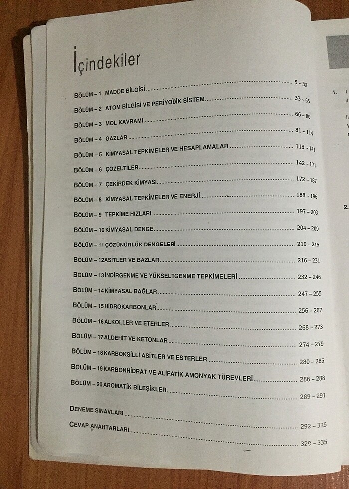 Kimya soru bankası - Görsel 2