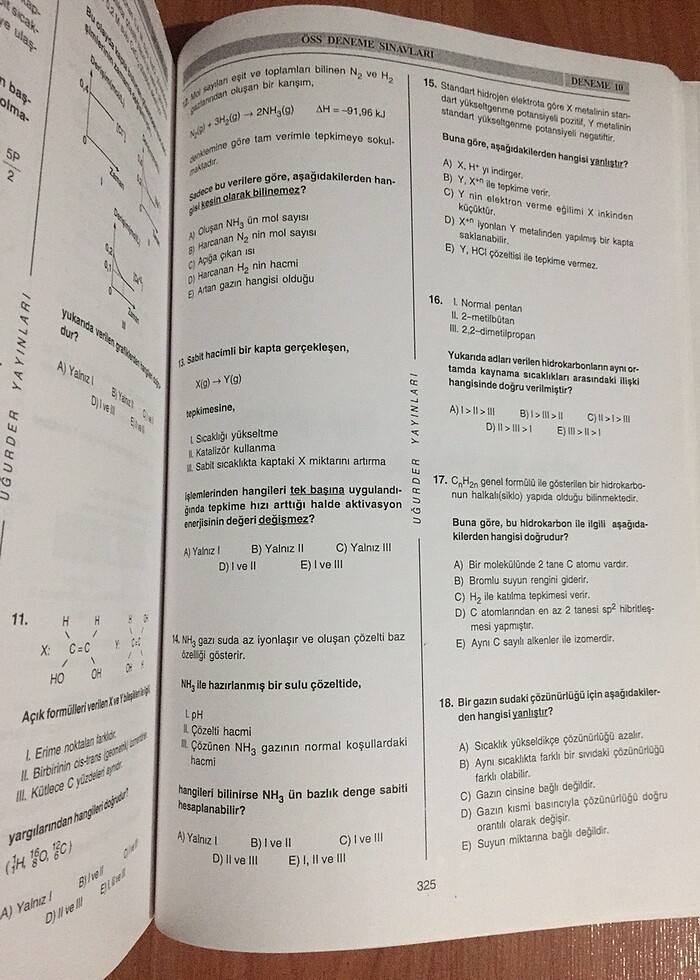 Kimya soru bankası - Görsel 4