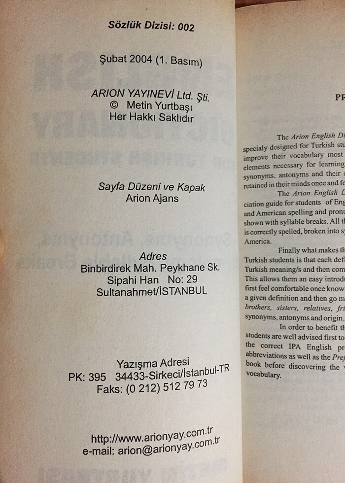 İngilizce sözlük - Görsel 2