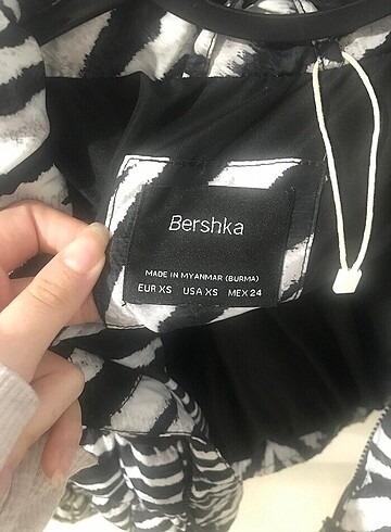 xs Beden Crop mont