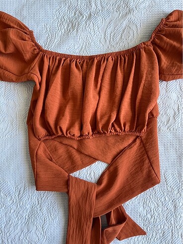 36 Beden crop bluz
