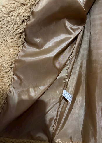 Kahverengi Kadın Peluş Ceket - Görsel 5