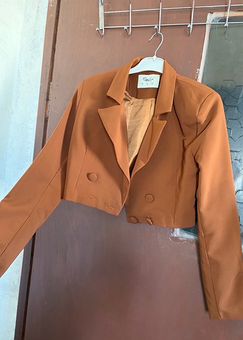 Taba Kadın Blazer Ceket - Görsel 5
