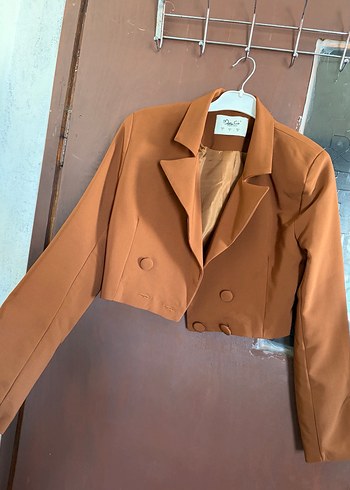 Taba Kadın Blazer Ceket - Görsel 6