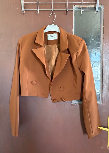 Taba Kadın Blazer Ceket - Görsel 2