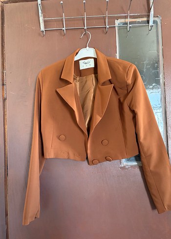 Taba Kadın Blazer Ceket - Görsel 4