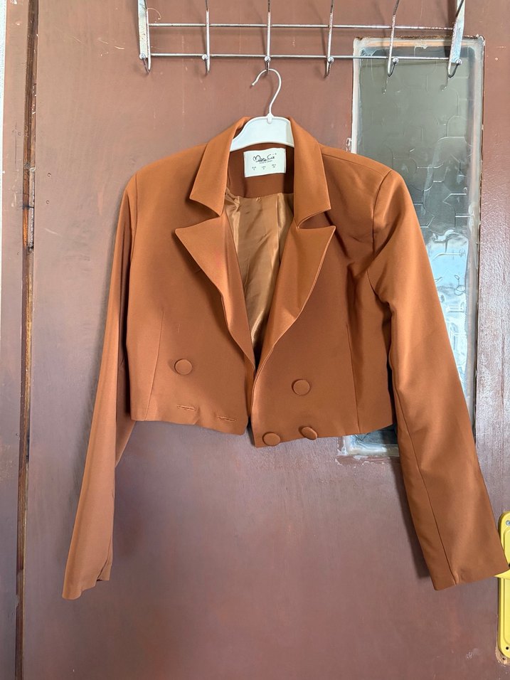 Taba Kadın Blazer Ceket - Görsel 3