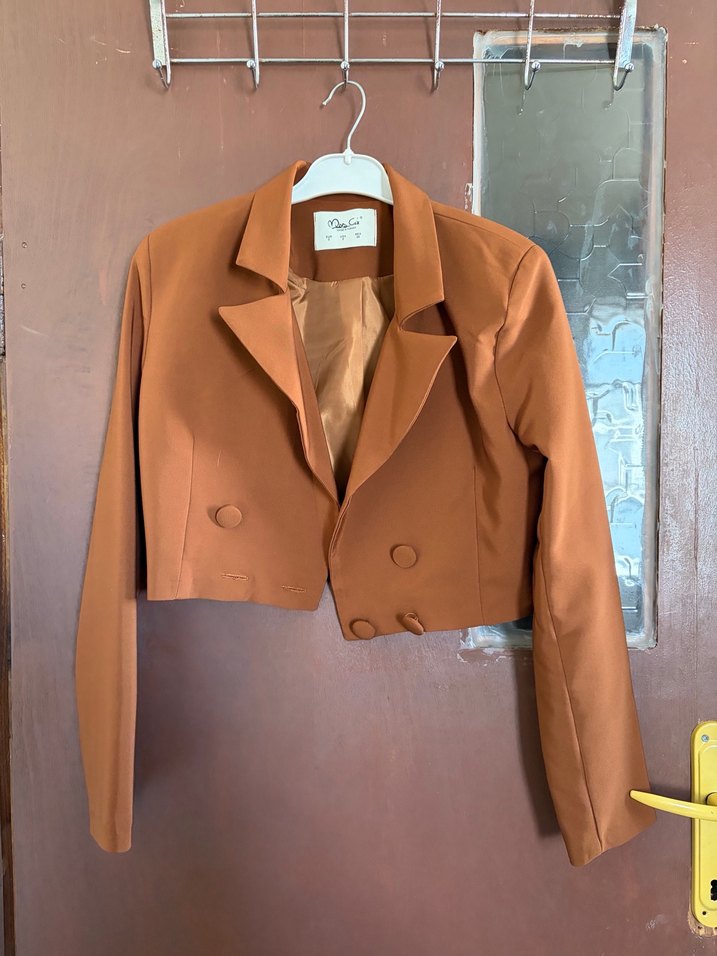 Taba Kadın Blazer Ceket - Görsel 2