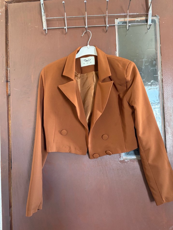 Taba Kadın Blazer Ceket - Görsel 4