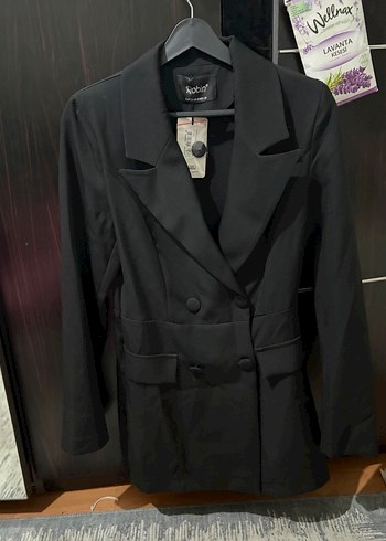 Siyah Blazer Ceket Tulum - Görsel 4