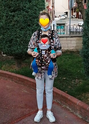 2 Adet Solomombaby Her Yöne Astronot Desenli Kanguru