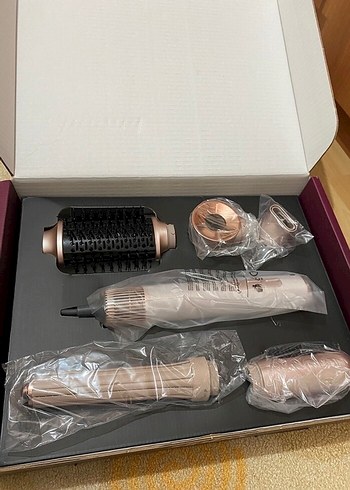 Sinbo Airwrap Bej Çok Fonksiyonlu Saç Şekillendirici Seti - Görsel 2