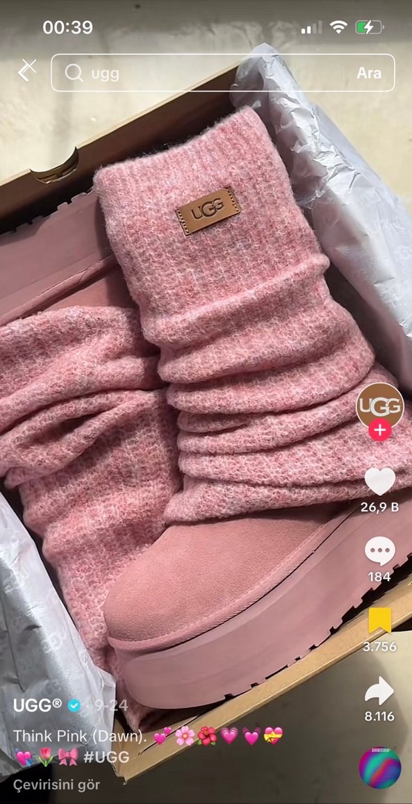 Ugg Classic Mini Dipper Legwarmer Boot - Görsel 2