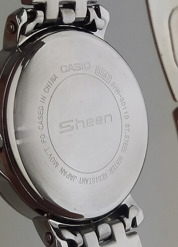  Beden Çiziği olmayan Casio sheen kol saati 