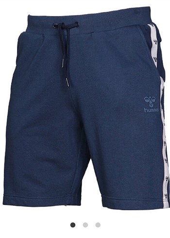 Hummel Erkek Mavi Bağcıklı Şort