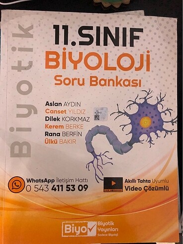 11. Sınıf biyoloji