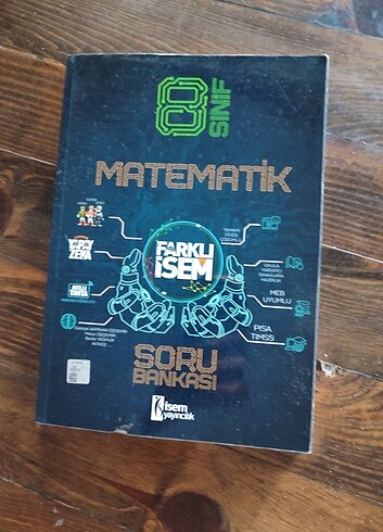 8.Sınıf Matematik Soru Bankadı İsem Yayıncılık