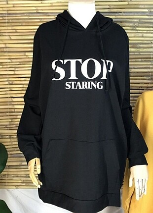 Siyah sweatshirt 