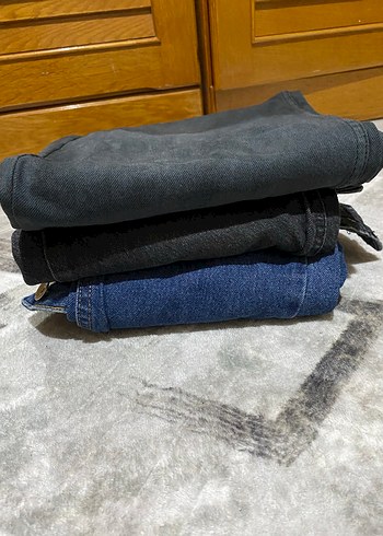 3 adet Jean Baggy Jean ve Normal - Görsel 2