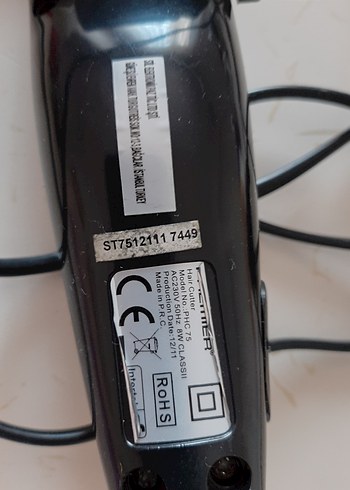 Gri Elektrikli Saç Kesme Makinesi - Görsel 5