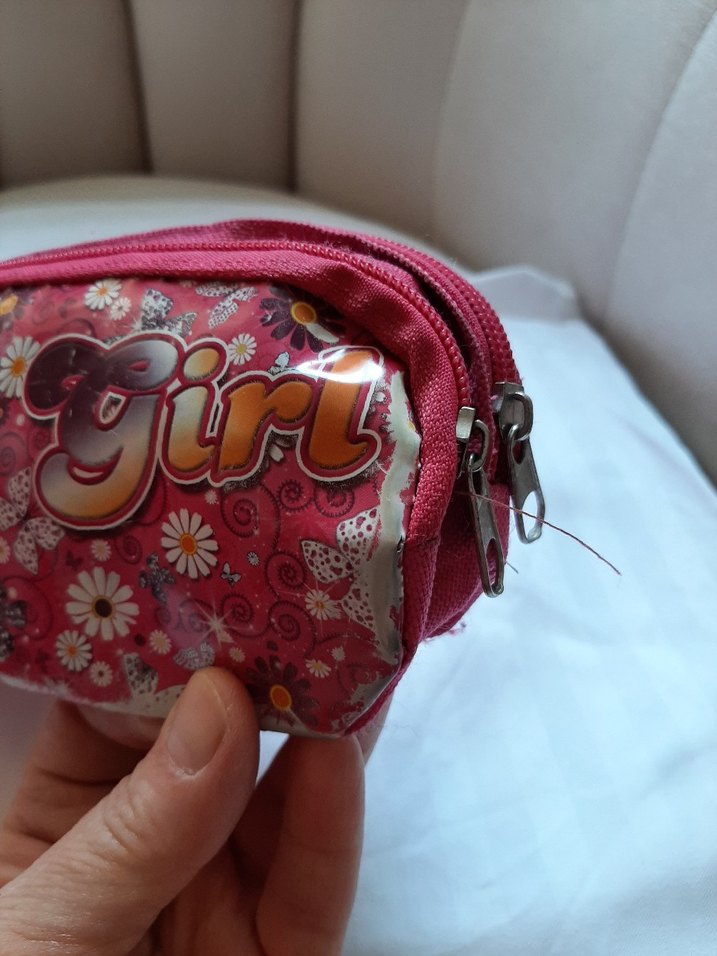 Çiçek Desenli Pembe Çocuk Kalem Kutusu - Görsel 5