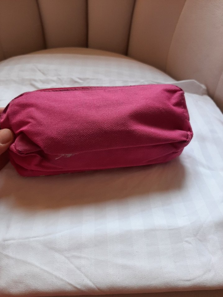 Çiçek Desenli Pembe Çocuk Kalem Kutusu - Görsel 3