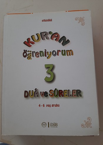 Kuran Öğreniyorum 1 ve 3  Harfler - Etkinlikli Kitap - Görsel 2