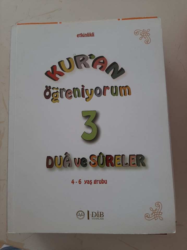 Kuran Öğreniyorum 1 ve 3  Harfler - Etkinlikli Kitap - Görsel 2